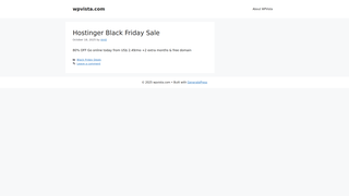 Thumbnail of wpvista.com