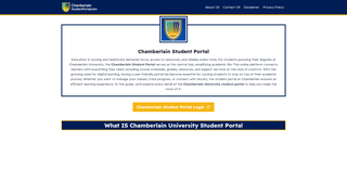 Thumbnail of chamberlainstudentportal.com