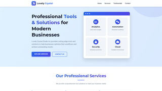 Thumbnail of lovelycrystalstudio.com