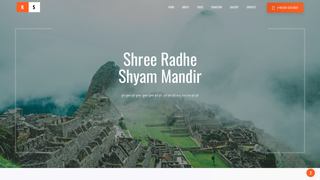 Thumbnail of shreeradheshyammandir.org