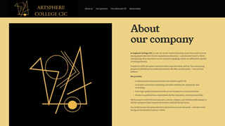 Thumbnail of artspherecollegecic.org