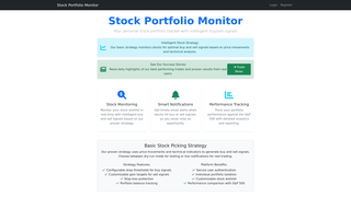 Thumbnail of stockportfoliomonitor.com
