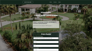 Thumbnail of meadowslawnandlandscape.com