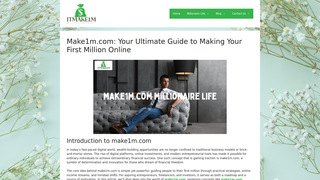 Thumbnail of itmake1m.com