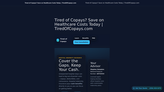 Thumbnail of tiredofcopays.com