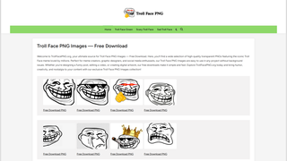Thumbnail of trollfacepng.org