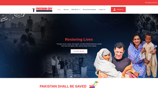 Thumbnail of freedomcrypakistan.org