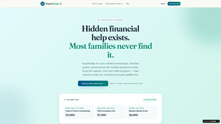 Screenshot of hopebridgeai.org