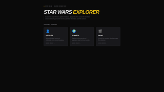 Screenshot of star-wars-explorer.com
