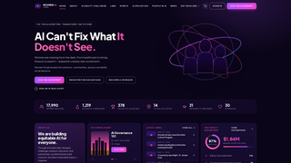Screenshot of womenailabs.org