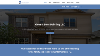 Thumbnail of kleinandsonspainting.com