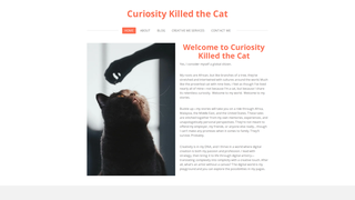 Thumbnail of curiosity-killed-the-cat.com