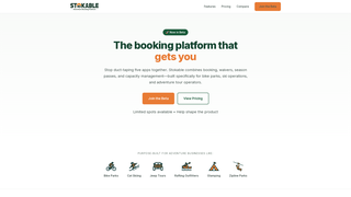 Screenshot of stokable.app