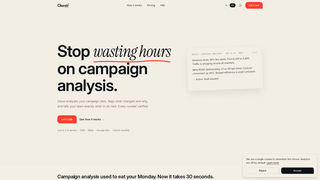 Screenshot of getclarai.com