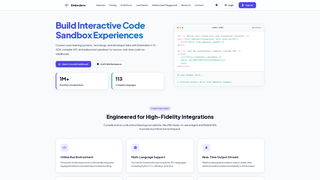 Screenshot of embedenv.com