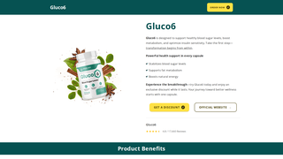 Thumbnail of gluco6health.com