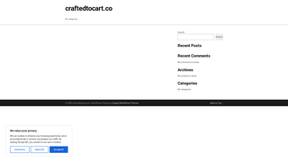 Thumbnail of craftedtocart.com
