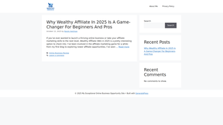 Thumbnail of wealthyendeavor.com