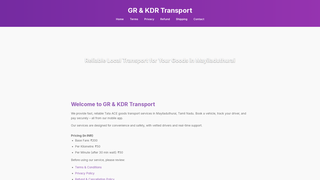 Thumbnail of grkdrtransport.com
