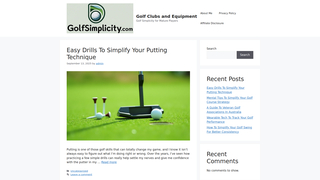 Thumbnail of golfsimplicity.com