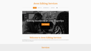 Thumbnail of avonediting.com