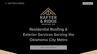 Thumbnail of rafterandridgeroofingco.com