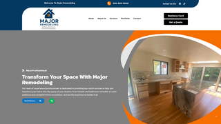 Thumbnail of themajorremodel.com