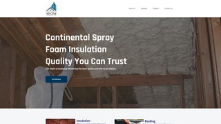 Thumbnail of continentalsprayfoamtn.com