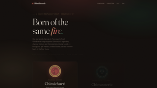 Screenshot of chimibrands.com