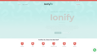Thumbnail of ionifyair.com