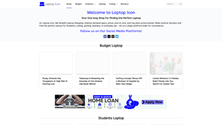 Thumbnail of laptopicon.com