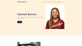 Thumbnail of hannahbarron.org