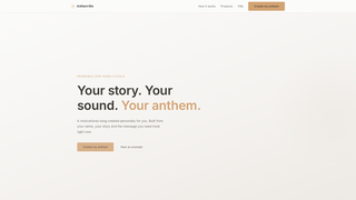 Screenshot of anthemme.com