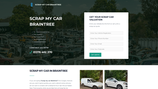 Thumbnail of scrapmycarbraintree.com