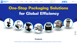 Screenshot of mvpackmfg.com