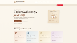 Screenshot of maplelattes.com
