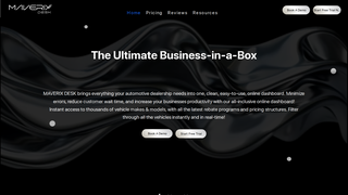 Thumbnail of maverixdesk.com