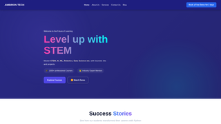 Thumbnail of ambirontech.com