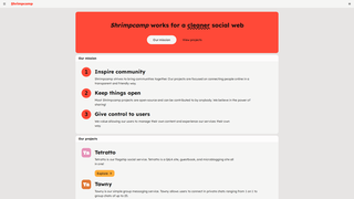 Thumbnail of shrimpcamp.com