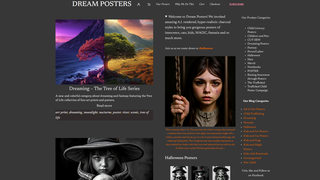 Thumbnail of dream-posters.com