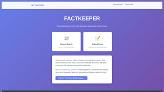 Thumbnail of factkeeper.org