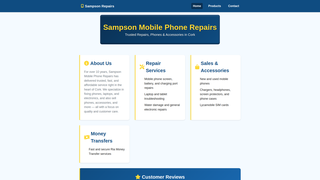 Thumbnail of sampsonphonerepairs.com