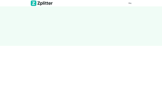 Thumbnail of zplitter.com