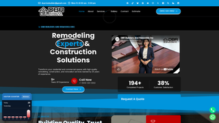 Screenshot of dbrbuildersandremodels.com
