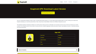 Thumbnail of snaptroiddl.com
