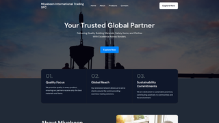 Thumbnail of miyabeeninternationaltrading.com