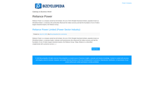 Thumbnail of bizcyclopedia.com