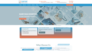Thumbnail of suriyanhospitals.com