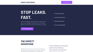Thumbnail of emmetroofrepairriveredge.com