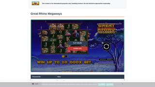 Thumbnail of greatrhinomegaways54.com
